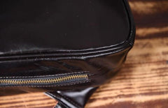 Genuine Leather Mens Cool Chest Bag Sling Bag Crossbody Bag Travel Bag Hiking Bag for men