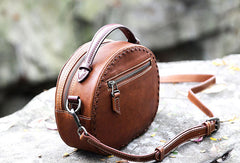 Handmade handbag purse leather crossbody bag purse shoulder bag for women