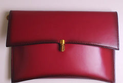 Genuine Leather clutch purse bag shoulder bag black for women leather crossbody bag