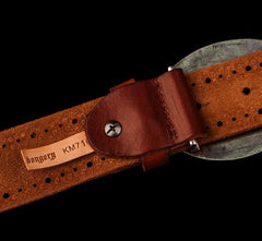 Handmade Leather Mens Belts Custom Cool Leather Men Belts for Men