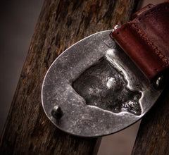Handmade Leather Mens Belts Custom Cool Leather Men Black Belt for Men