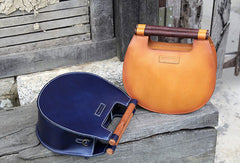 Handmade handbag purse leather crossbody bag purse shoulder bag for women