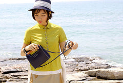 Handmade handbag purse leather crossbody bag purse shoulder bag for women