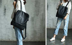 Vintage LEATHER WOMEN Backpack School Backpack Travel Backpack FOR WOMEN
