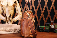 Leather Mens Vintage Briefcase Business Bag Work Bag For Men