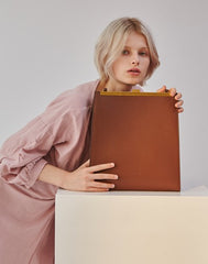 Stylish Leather Brown Womens Shoulder Bag Crossbody Bag Purse for Women