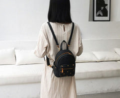 Cute LEATHER Mini WOMEN Backpack Purse Small Backpack FOR WOMEN