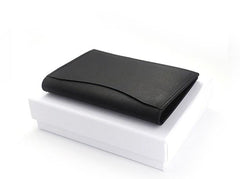 Leather Mens Front Pocket Wallet Small Card Wallet Change Wallets for Men