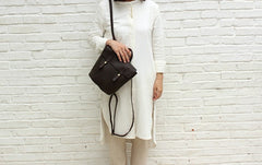 Cute LEATHER WOMEN Backpack Purse Vintage SHOULDER BAG Purses FOR WOMEN