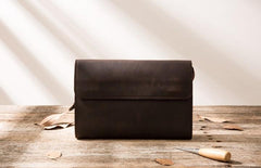 Cool Leather Mens Large Long Zipper Clutch Wallet Long Wallet for Men