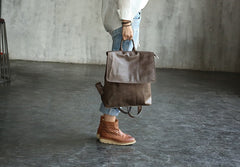 Vintage LEATHER WOMENs Backpack School Backpack Travel Backpack FOR WOMEN