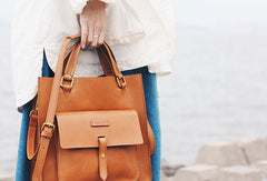 Handmade leather purse handbag shopper bag shoulder bag cossbody bag purse women - EverHandmade