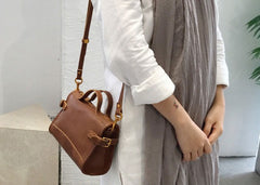 Vintage LEATHER WOMEN Handbag Purse Fashion SHOULDER BAG Purses FOR WOMEN