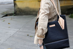 Handmade handbag purse leather shopper bag purse shoulder bag for women - EverHandmade