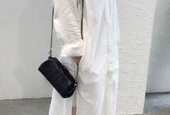 Vintage LEATHER Womens Wristlet Bag Doctor Long Wallet Mini Shoulder Bag FOR Women