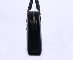 Leather Mens Briefcase Work Bag Business Bag Laptop Bag for men