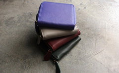Fashion LEATHER Womens Small Wallet Bifold Zipper Cute Wallet FOR Women
