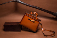 Genuine Leather crossbodybag handbag shoulder bag for women leather bag - EverHandmade