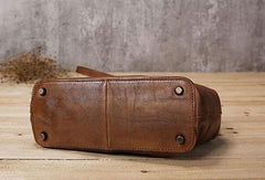 Handmade Leather handbag purse shoulder bag for women leather shopper bag - EverHandmade