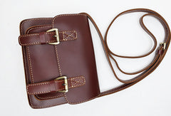 Genuine Leather Cute Crossbody Bag Messenger Bag Shoulder Bag Women Girl Leather Satchel Bag Purse