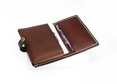 Leather Mens Small Card Wallets Front Pocket Wallet Cool Change Wallet for Men