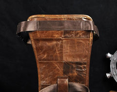 Cool Leather Drop Leg Bag Belt Pouches Mens Waist Bag Shoulder Bag for Men