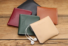 Cute LEATHER Womens Small Envelope Change Wallet Leather Card Wallet FOR Women