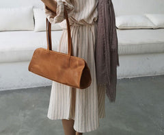 Vintage LEATHER WOMEN Shoulder Purse Stylish Handbag Work Purse FOR WOMEN