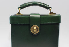 Cute Leather Womens Handbag Doctor Bag Purse Shoulder Bag for Women - EverHandmade