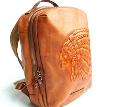 Cool Leather Mens Backpacks Travel Backpack School Backpacks for men