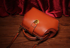 Handmade Leather handbag doctor bag shoulder bag for women leather bag