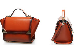 Genuine Leather crossbodybag handbag shoulder bag for women leather bag - EverHandmade