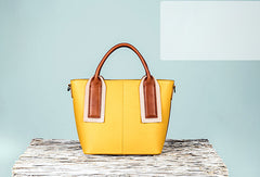 Handmade Genuine Leather Handbag Shoulder Bag Purse For Women Leather Shopper Bag