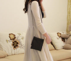 Cute LEATHER WOMEN Slim SHOULDER BAG Stylish Crossbody Purse FOR WOMEN