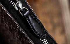 Handmade Leather Boa Skin Mens billfold Wallet Cool Small Wallet Wallet for Men