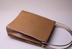 Genuine Leather Tote Purse Handbag Shoulder Bag for Women Leather Shopper Bag - EverHandmade