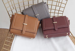 Minimalist Leather Womens Stylish Small Shoulder Bag Crossbody Purse for Women