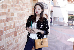 Cute LEATHER WOMEN File SHOULDER BAG Envelope Crossbody Purse FOR WOMEN
