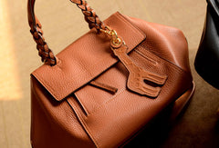 Handmade Genuine Leather Handbag Crossbody Bag Shoulder Bag Purse For Women - EverHandmade