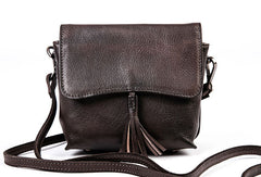 Handmade vintage purse leather crossbody bag purse shoulder bag for women