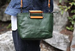 Handmade handbag tote purse leather crossbody bag purse shoulder bag for women - EverHandmade