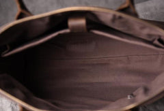 Vintage leather mens Briefcase vintage laptops Briefcase Business Briefcases - EverHandmade