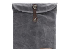 Cool Waxed Canvas Mens iPad Case iPad Air Case 10 inch for Men Clutch