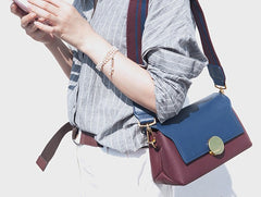 Stylish Leather Womens Cute Small Shoulder Bag Crossbody Purse for Women