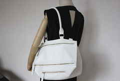 Handmade Leather Handbag Locomotive Motorcycle Models Leather Shoulder Bag For Women - EverHandmade