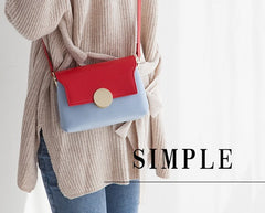 Stylish Leather Womens Cute Mini Shoulder Bag Crossbody Purse for Women