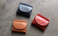 Cute LEATHER Womens Small Wallet Bifold Leather Small Wallets FOR Women