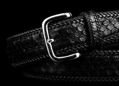 Handmade Black Leather Mens Belts Custom Cool Leather Men Belt for Men