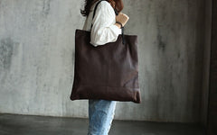 Stylish WOMENs LEATHER Large Tote Bag Handmade Tote Shoulder Purse FOR WOMEN
