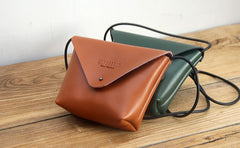 Cute LEATHER WOMEN SHOULDER BAG Envelope Crossbody Purse FOR WOMEN